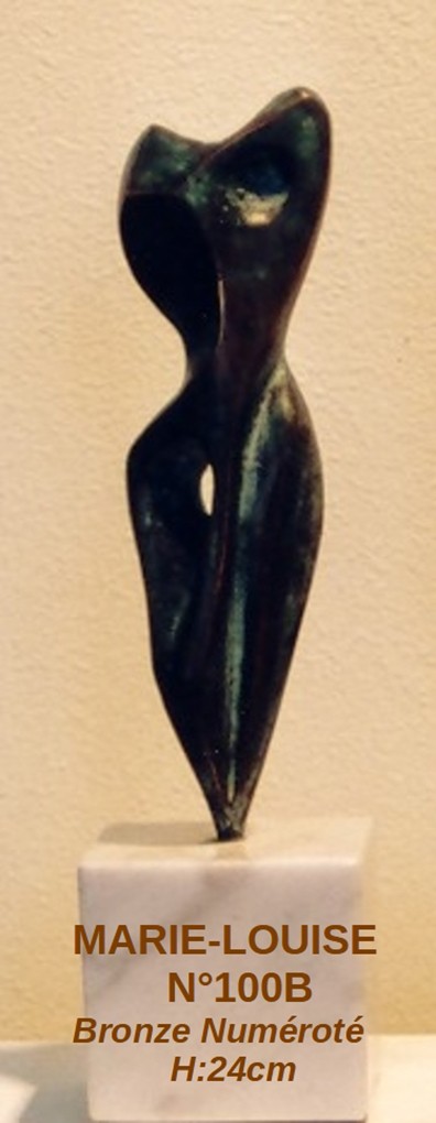 sculpture bronze françois agate